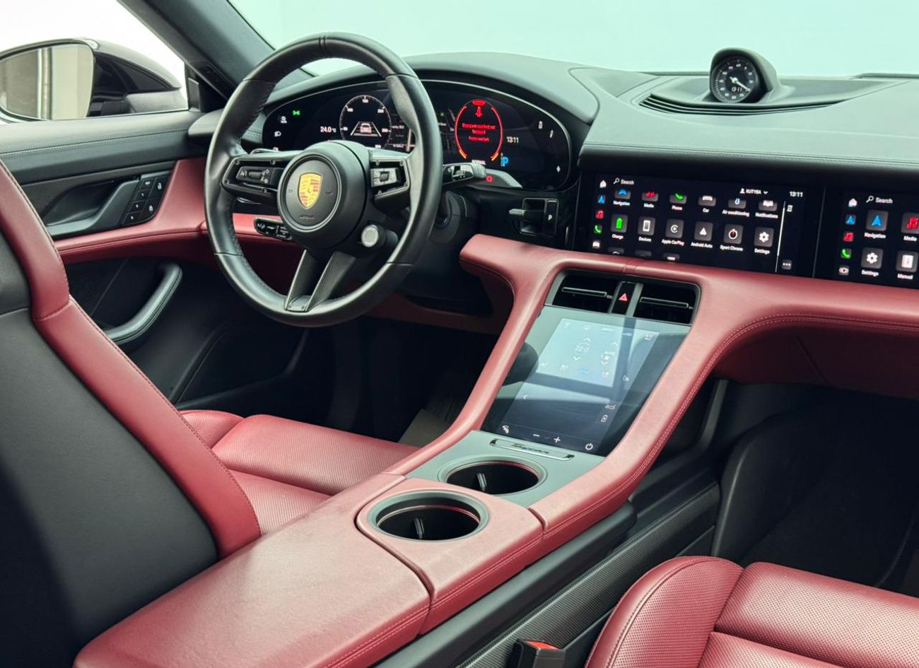 بورش تايكان Base 2024 Porsche Taycan, December / 2026 Porsche Warranty, Porsche Service History, GCC