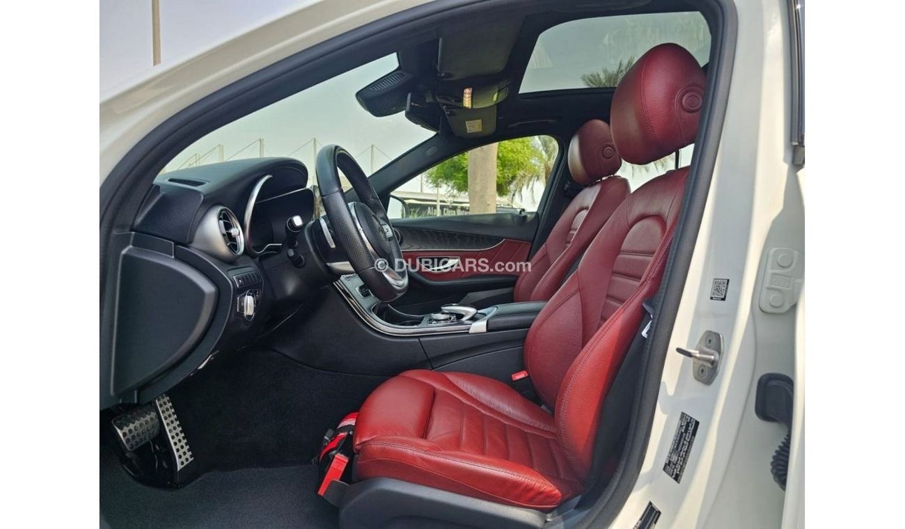 Mercedes-Benz C 200 AMG Pack MERCEDES C200 AMG 2019 GCC FULLY LOADED SINGLE OWNER IN MINT CONDITION
