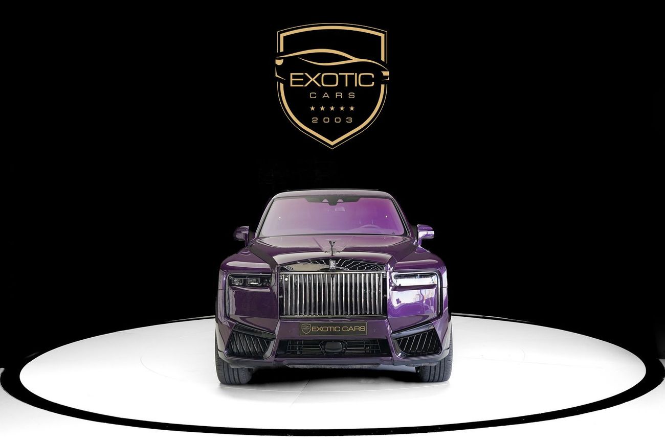 رولز رويس كولينان BLACK BADGE FACELIFT