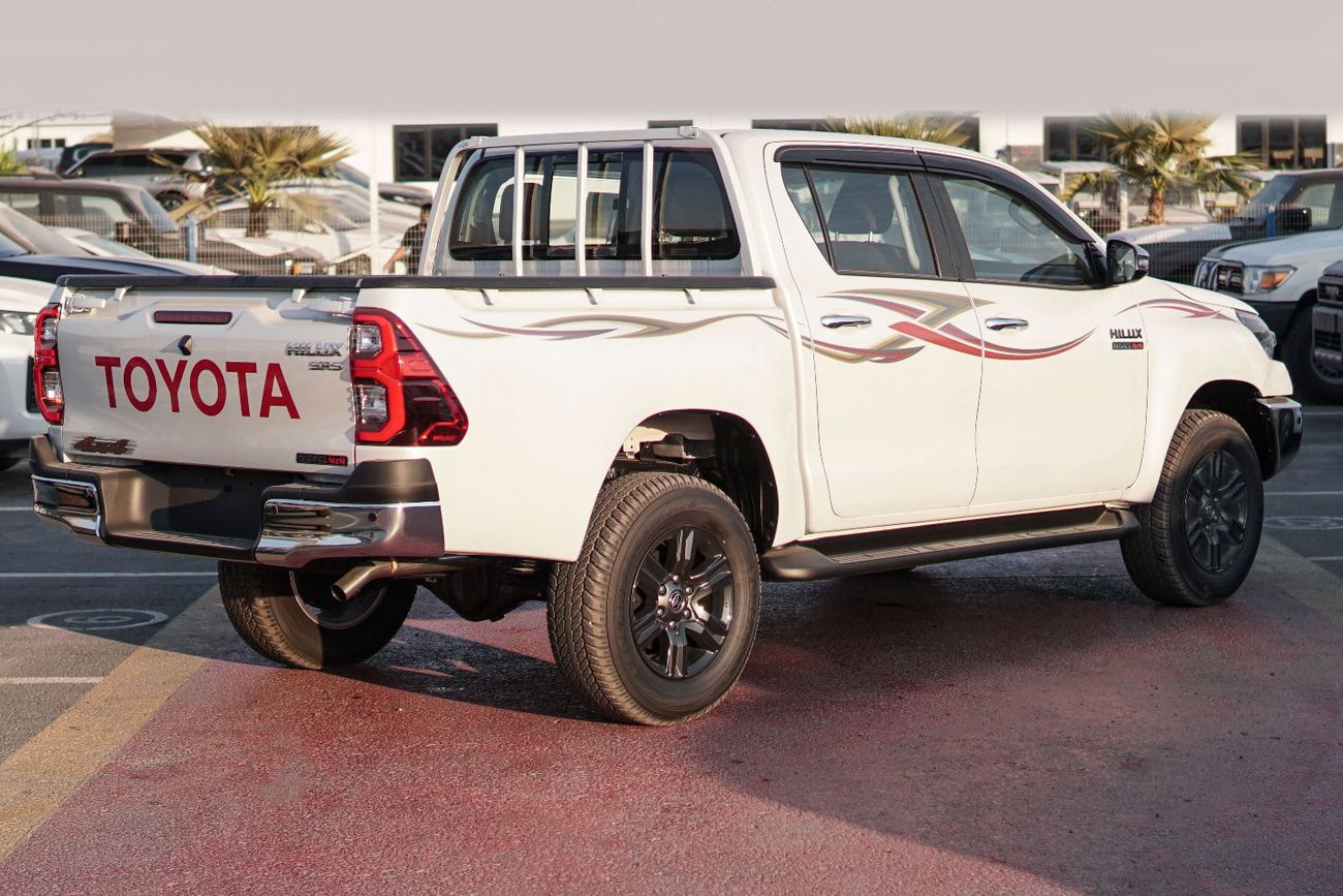 تويوتا هيلوكس 2025 TOYOTA HILUX D/C 4X4 2.4L DIESEL AUTO HIGH GCC BRAND NEW 0KM
