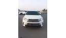 تويوتا كلوجير TOYOTA KLUGER MODEL 2019 COLOUR WHITE GOOD CONDITION ONLY FOR EXPORT