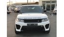 Land Rover Range Rover Sport Supercharged Rang Rover sport super charge model 2014 GCC kit SVR full option panoramic roof leather seat