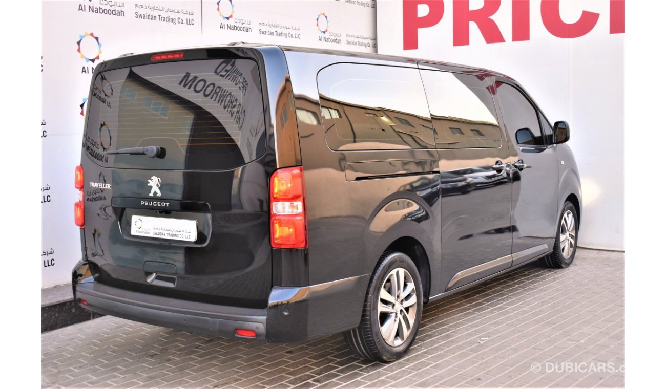 Peugeot Traveller AED 2448 PM | 2.0L L3 VIP BUSINESS GCC WARRANTY UP TO 2025 OR 100K KM