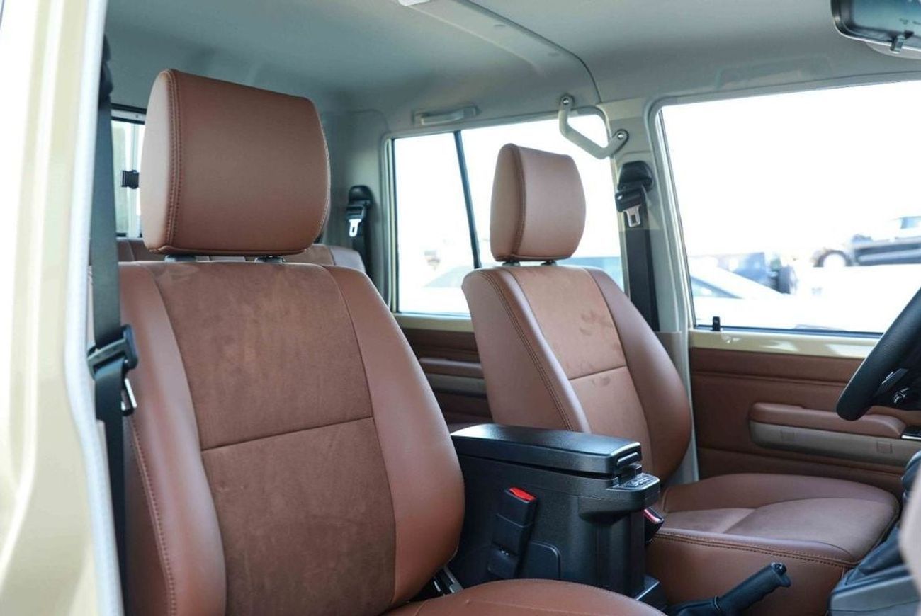 Toyota Land Cruiser Pick Up 2024 TOYOTA LC79 LX Z DOUBLE CAB 2.8 - BEIGE inside TAN | Export Only