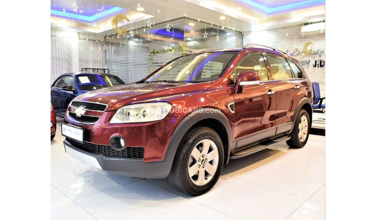 Chevrolet Captiva ONLY 101000 KM! Amazing Chevrolet Captiva 2009 Model!! in Maroon Color! GCC Specs
