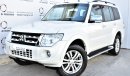 Mitsubishi Pajero 3.5L V6 GLS FULL OPTION 2014 MODEL GCC SPECS