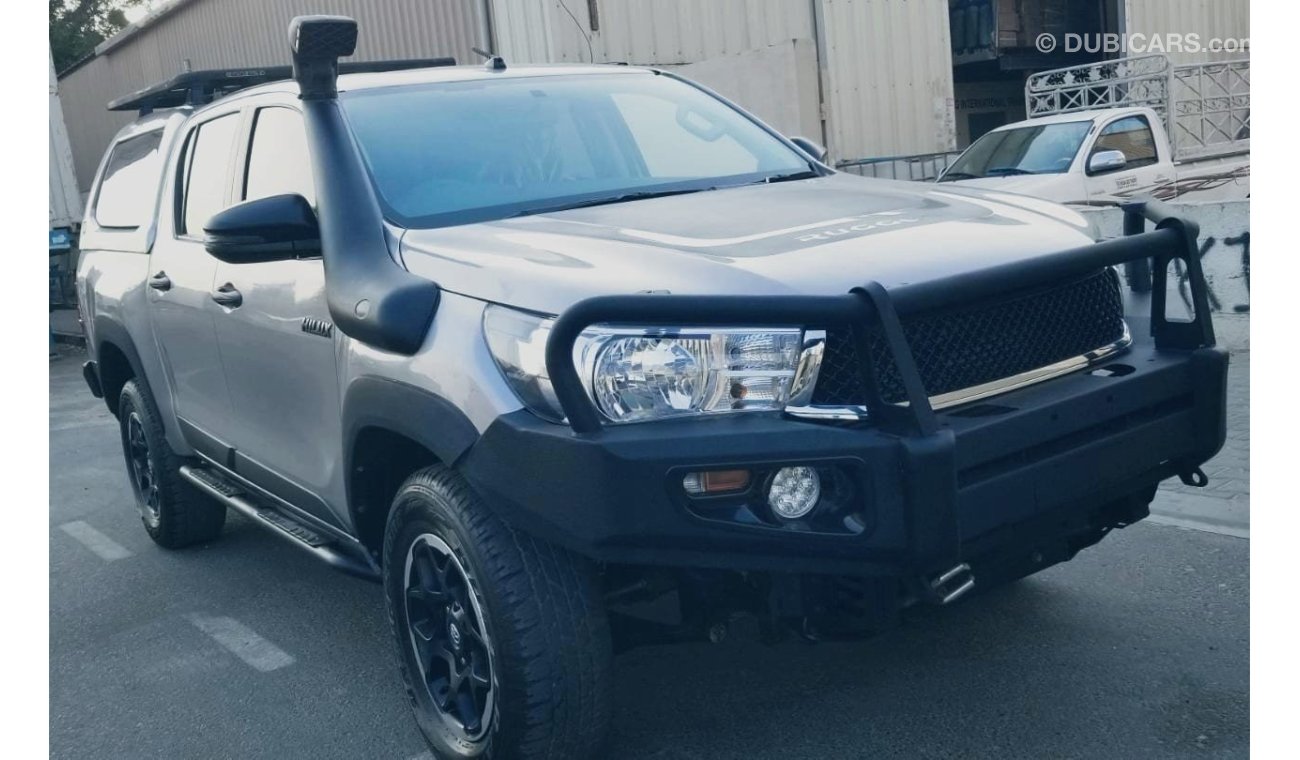 Toyota Hilux 2018 Rugged Version 4X4 [Right-Hand Drive], Perfect Condition, 2.8 Diesel, Winch, Bullbar, Canopy.