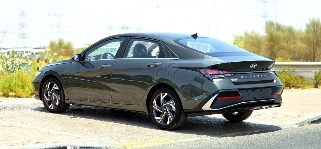 هيونداي إلانترا HYUNDAI ELANTRA 1.6L - CVT - GLX - ELITE - GRAY INSIDE BLACK 