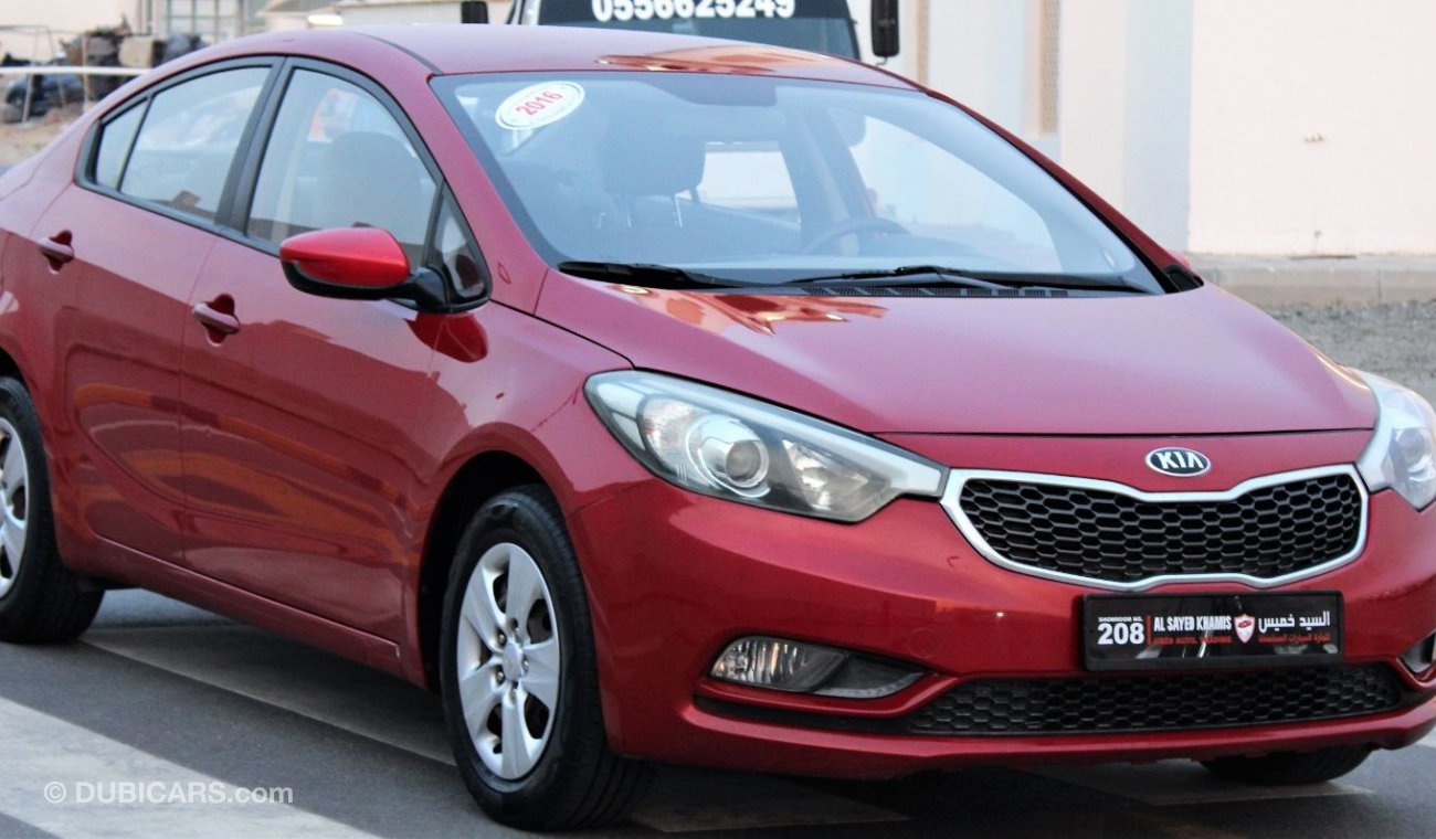 Kia Cerato Kia Cerato 2016 GCC in excellent condition without accidents, very clean from inside and outside