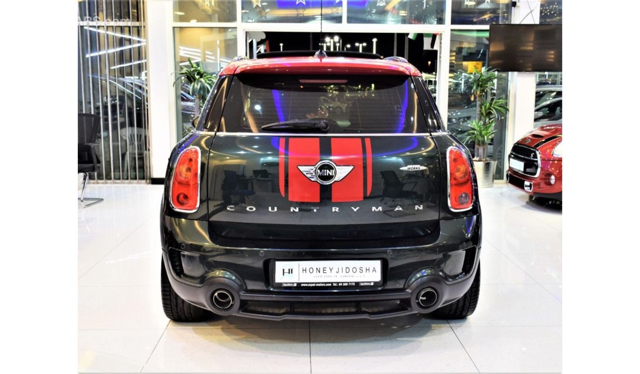 Mini John Cooper Works Countryman Amazing Mini John Cooper Works Countryman ALL4 2015 Model!! in Green & Red Stripes Color! GCC Specs