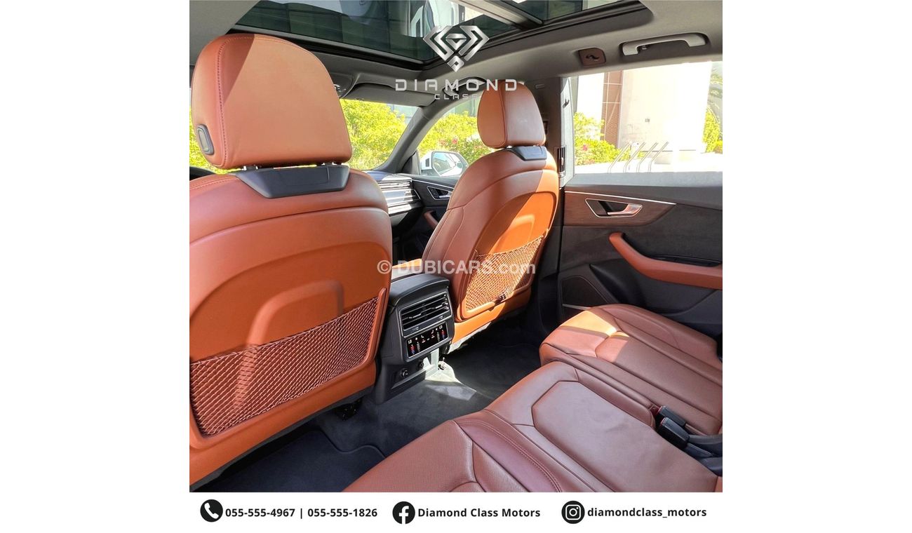 Audi Q8 55 TFSI quattro S-Line Audi Q8 S-Line 55 TFSI Quattro Top Option GCC Panoramic  Head-Up Display  360