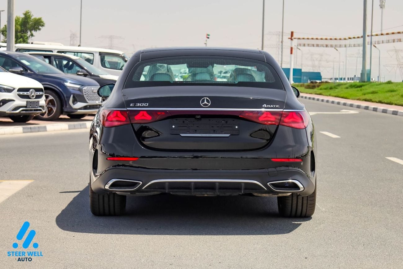 Mercedes-Benz E300 2025 AMG Line | AWD (4MATIC) | White Interior | Korean Specs | Contact Now