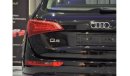 Audi Q5 Std EXCELLENT DEAL for our Audi Q5 QUATTRO ( 2013 Model! ) in Black Color! GCC Specs