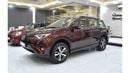 تويوتا راف ٤ EXCELLENT DEAL for our Toyota Rav4 GXR 4WD ( 2017 Model ) in Burgundy Color GCC Specs