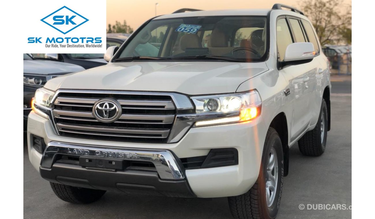 Toyota Land Cruiser GXR V8 Diesel, 17'' Tyre, DVD, Bluetooth, Rear Camera, Rear AC, Cool Box, Airbag,  (CODE # TLCW2020)