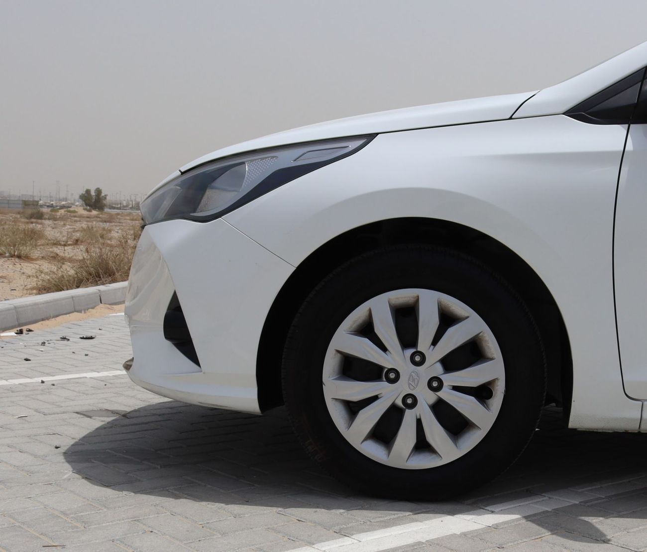 Hyundai Accent A 2023 Hyundai Accent car in excellent condition, Gulf spec, with no accidents and a mileage of 58,0