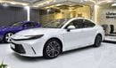 Toyota Camry EXCELLENT DEAL for our Toyota Camry GLE ( 2025 Model ) in White Color GCC Specs