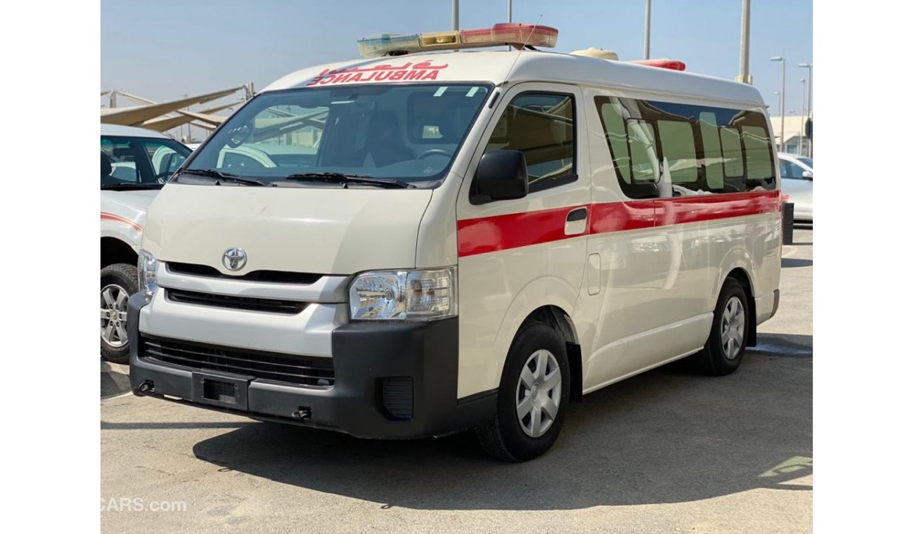 تويوتا هاياس 2015 hiace ميد روف اسعاف Ref#192 (سعر نهائي)