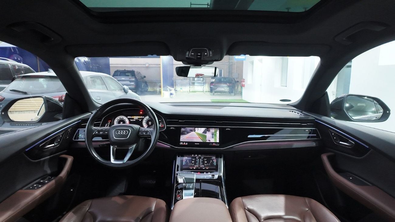 Audi Q8 55 TFSI quattro (340 HP) | Agency Warranty | Complete Service History | Certified & Inspected