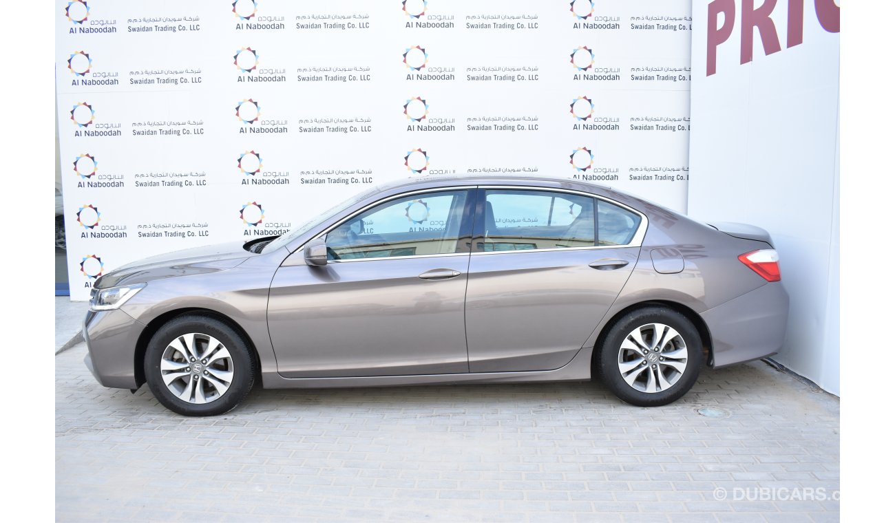 Honda Accord 2.4L LX 2016 GCC SPECS DEALER WARRANTY