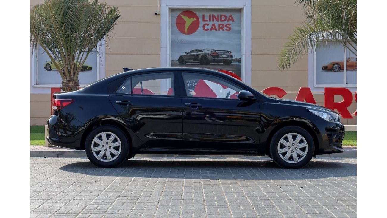 كيا ريو Kia Rio 2021 GCC under Agency Warranty with Flexible Down-Payment/ Flood Free.