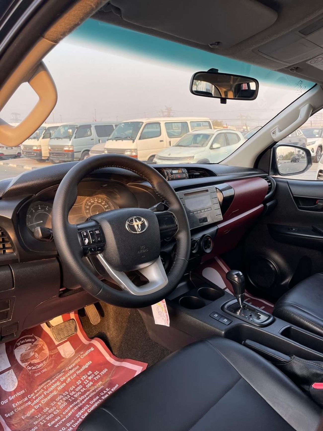 تويوتا هيلوكس Toyota hilux LHD black color petrol engine