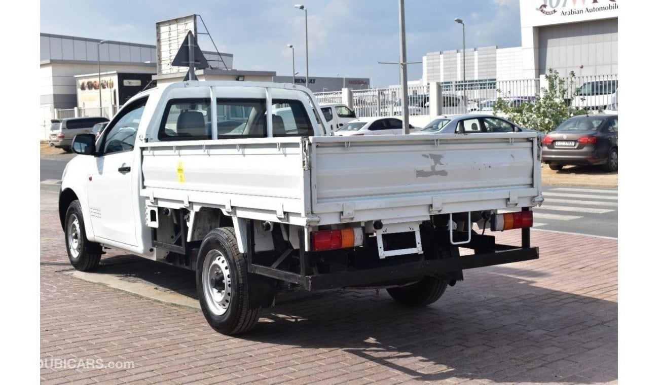 Isuzu D-Max 2016 | ISUZU D-MAX SINGLE CABIN FLATBED | V4 DIESEL 2-DOORS | MANUAL TRANSMISSION | GCC | VERY WELL-