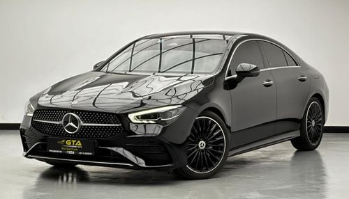 Mercedes Benz CLA250 2025 Mercedes-Benz CLA 250 4Matic, 5 Year Mercedes Warranty + Service Contract, GCC