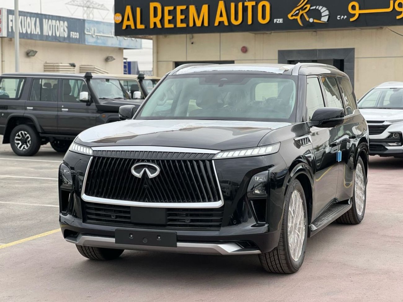 إنفينيتي QX80 nfiniti Qx80  Full option 2025 Gcc Std 5.6L