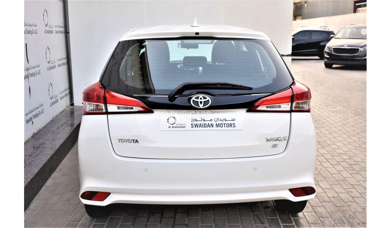 Toyota Yaris AED 639 PM | 1.3L SE HB GCC DEALER WARRANTY