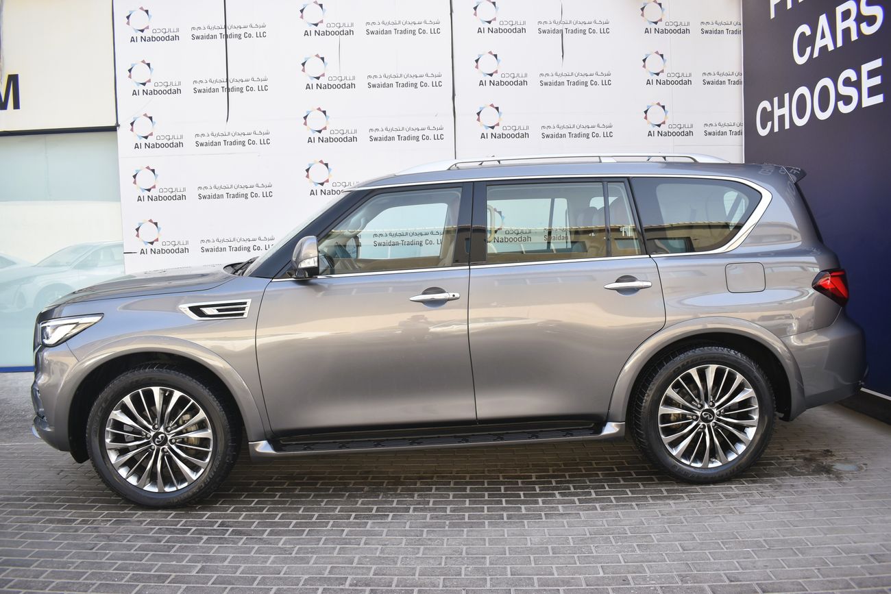 إنفينيتي QX80 AED 2959 PM | 5.6L GCC DEALER WARRANTY