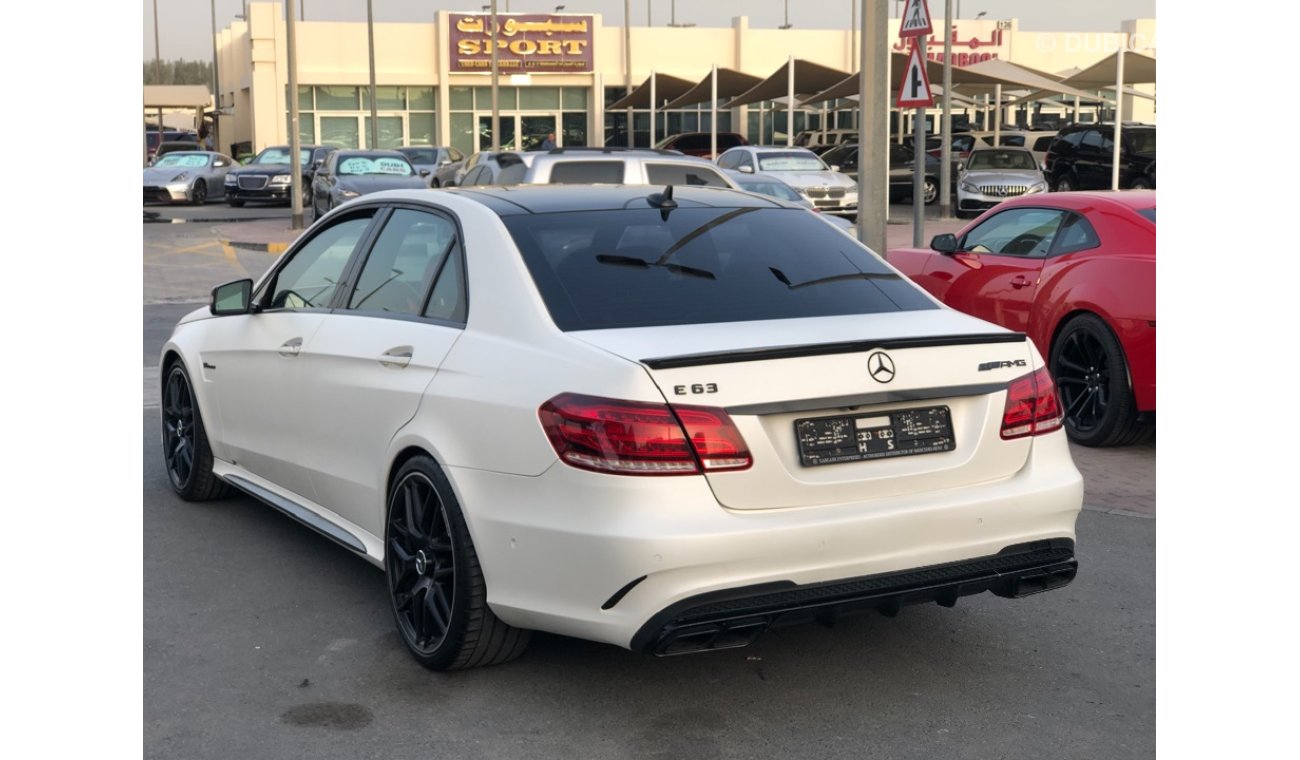 Mercedes-Benz E 63 AMG Mercedes benz E63 MODEL 2014 CAR PREFECT CONDITION FULL OPTION LOW MILEAGE PANORAMIC ROOF RADAR