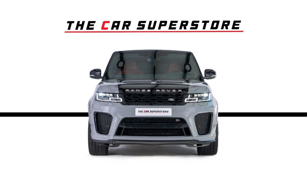 Land Rover Range Rover Sport SVR 5.0L (575 HP) AWD Range Rover Sport SVR Ultimate Edition-Bespoke Color-Black/Red Interior-Black