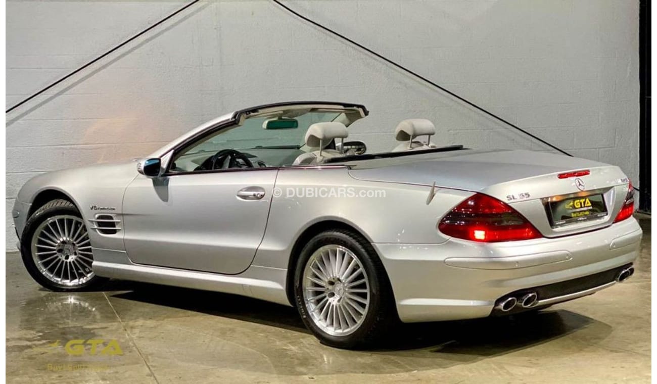 Mercedes-Benz SL 55 AMG 2005 Mercedes SL55 AMG, Full Service History, GCC, Low Kms, Immaculate Condition