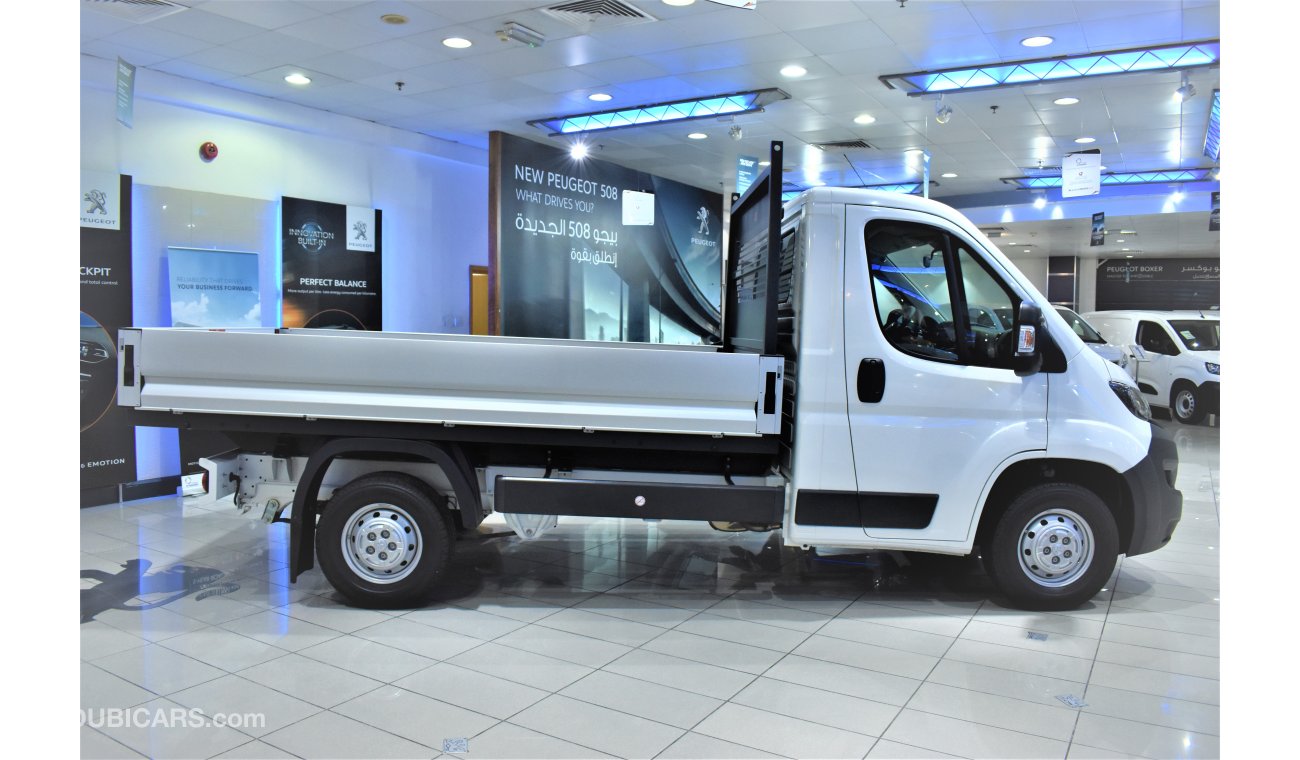 بيجو بوكسر FLATBED CHASSIS CAB 2.2L MANUAL 2018 ZERO KM GCC AGENCY WARRANTY