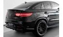 Mercedes Benz GLE 63 AMG S Coupe 2017 Mercedes Benz GLE63s