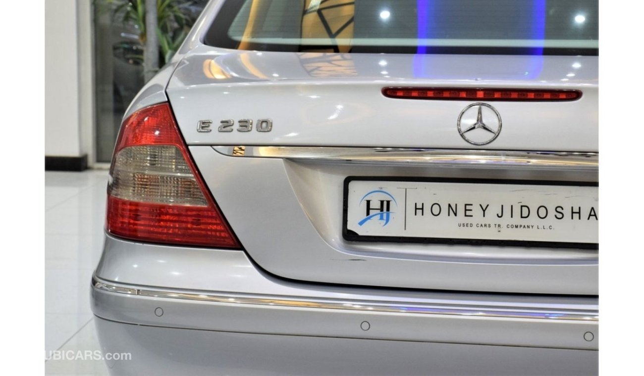 مرسيدس بنز E 230 EXCELLENT DEAL for our Mercedes Benz E230 ( 2007 Model! ) in Silver Color! GCC Specs