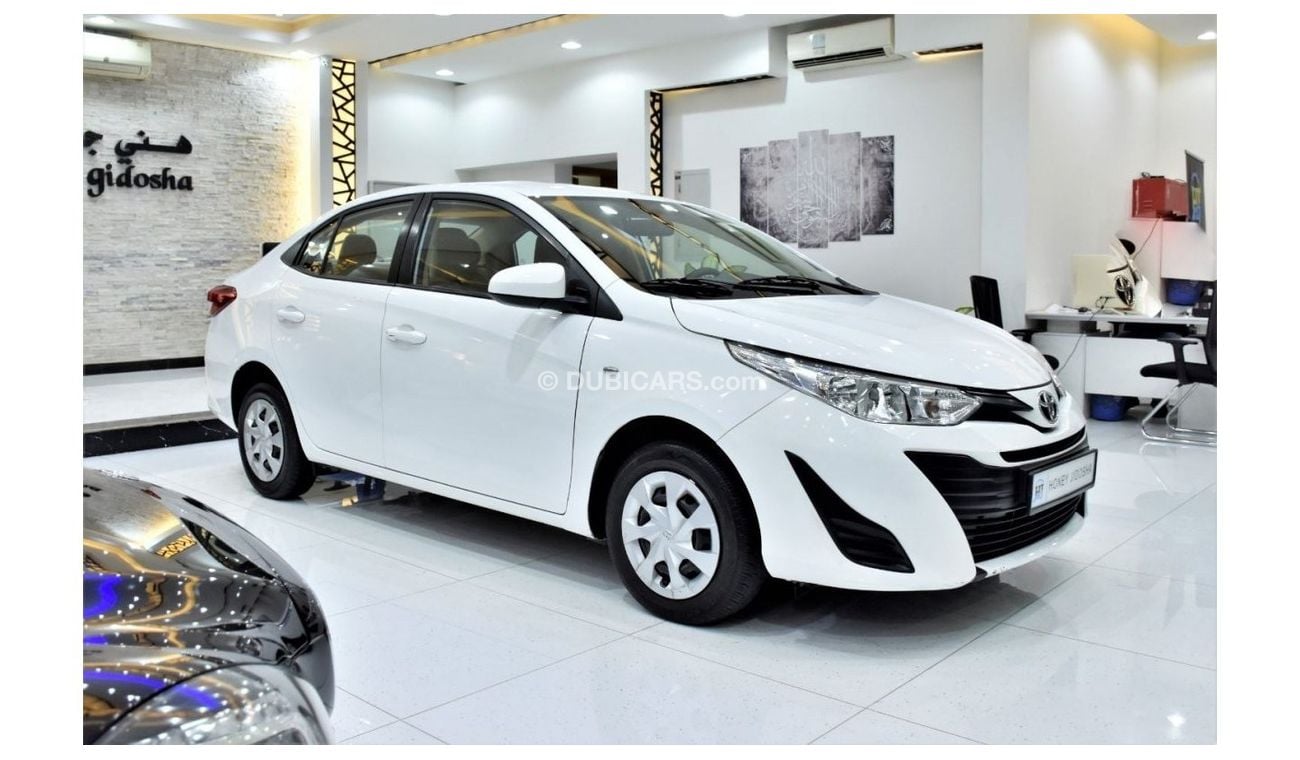 Toyota Yaris EXCELLENT DEAL for our Toyota Yaris 1.5L ( 2019 Model ) in White Color GCC Specs