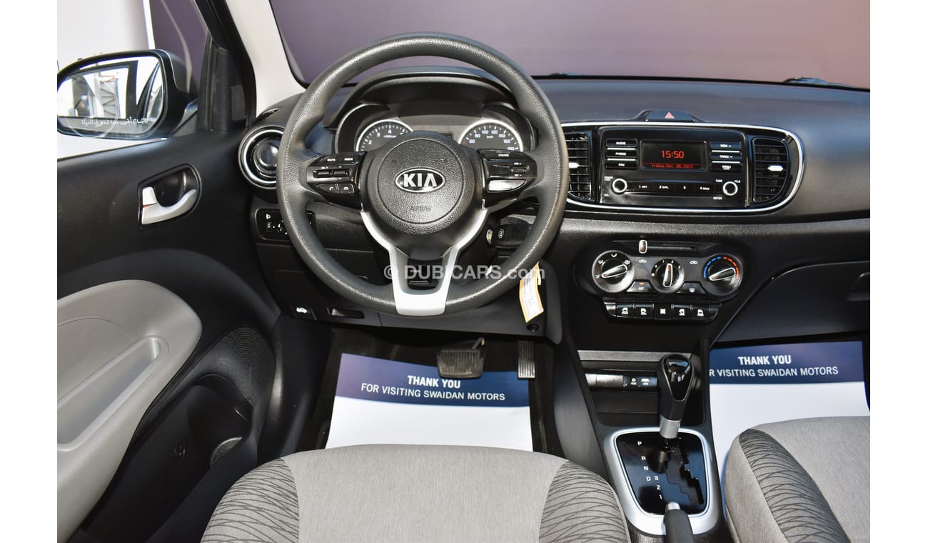 Kia Pegas AED 589 PM | 1.4L LX BASE GCC DEALER WARRANTY