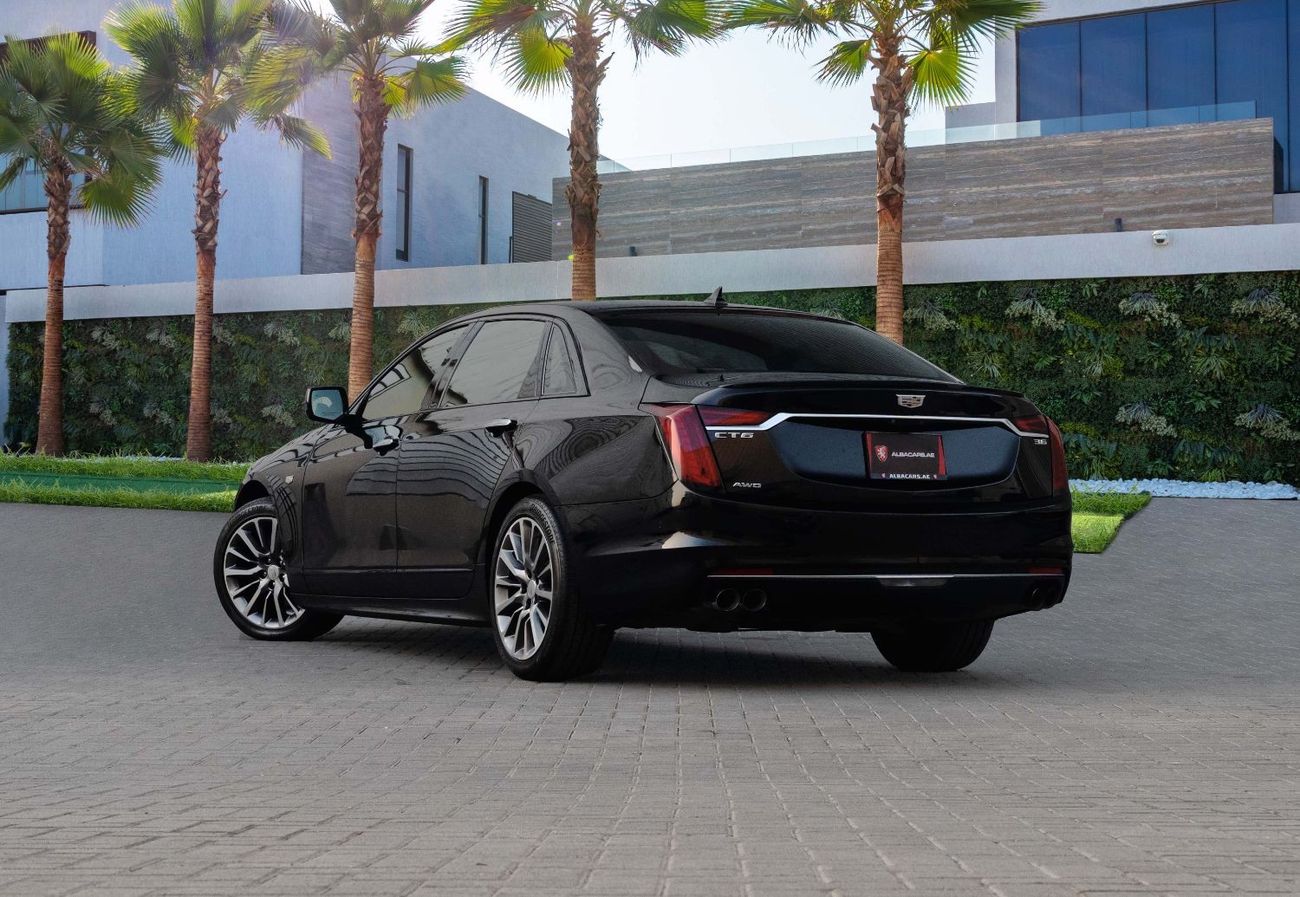 كاديلاك CT6 لاكجري AWD | 2,350 P.M  | 0% Downpayment | Excellent Condition!