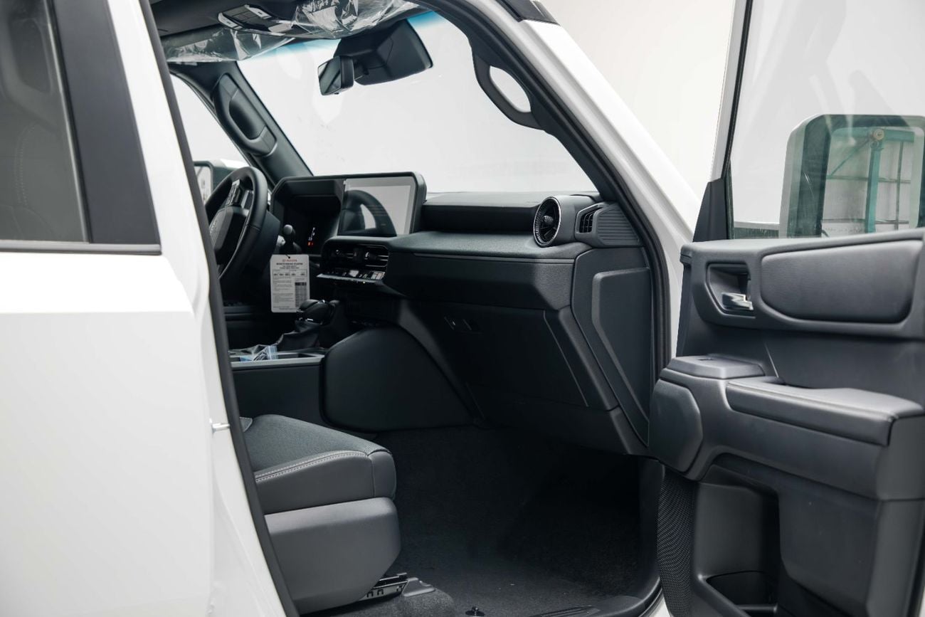 تويوتا برادو 2.4L - Platinum White Inside Black | Export Only