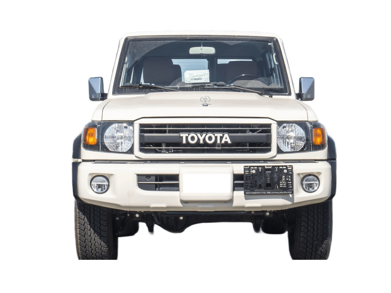 تويوتا لاند كروزر 70 ECTQAT002 - 2025 Toyota LC71 Hardtop 4.0L Petrol Manual - 70th Anniversary – White with Tan Interior