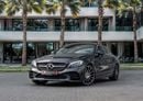 مرسيدس بنز C 200 Coupe | 2,438 P.M | 0% Downpayment | C300 AMG | Heads Up Display!
