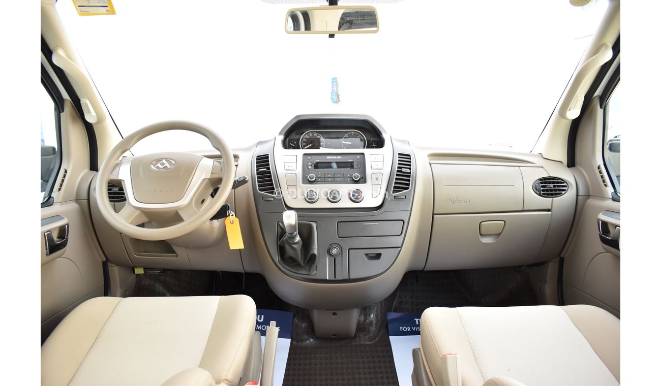 SAIC Maxus 2.5L MAN DSL TC 2018 15 SEATER PASSENGER VAN GCC DEALER WARRANTY