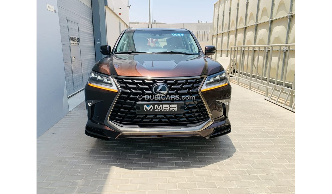 لكزس LX 570 Black Edition  5.7L Petrol Full Option with MBS Autobiography VIP Massage Seat and Roof Star Light (