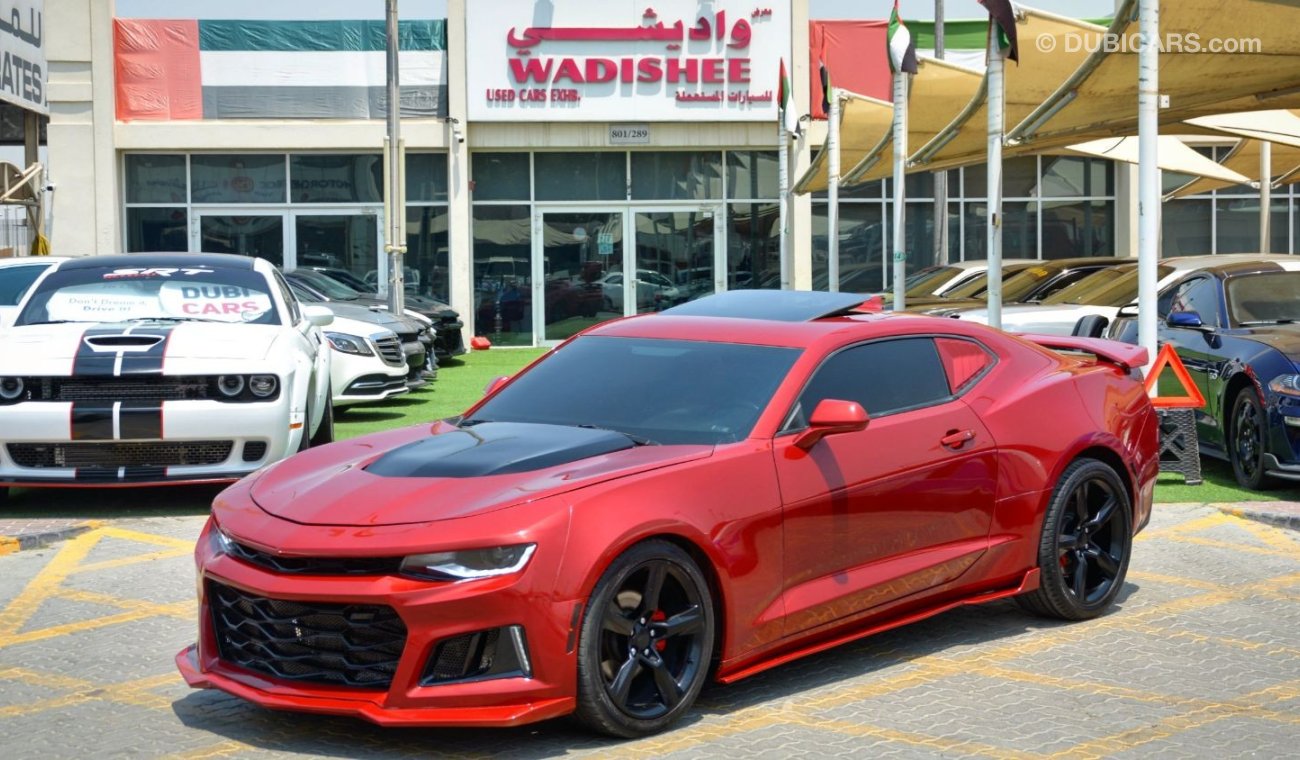 شيفروليه كامارو Camaro RS V6 2016/ZL1 Kit/Sun Roof/Leather Interior/Very Good Condition