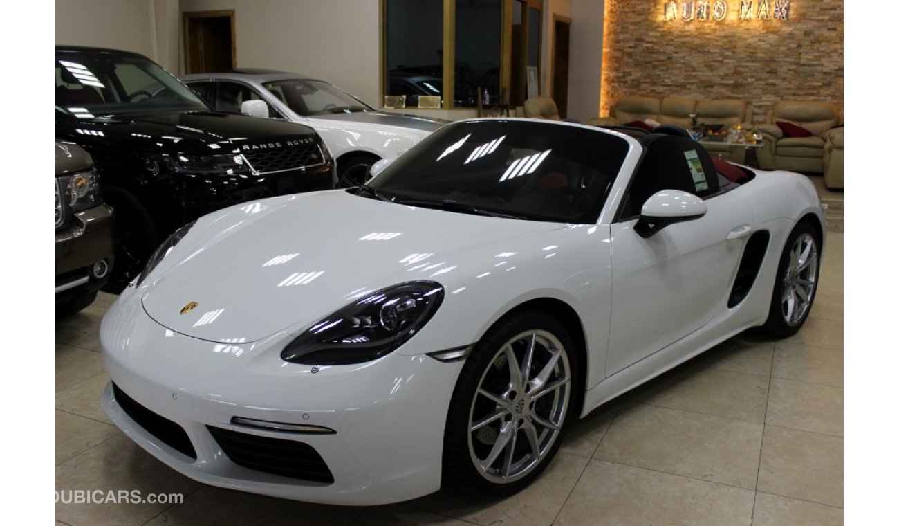 Porsche 718 Boxster (2022) V4 2.0L CONVERTIBLE, GCC, UNDER WARRANTY FROM LOCAL DEALER