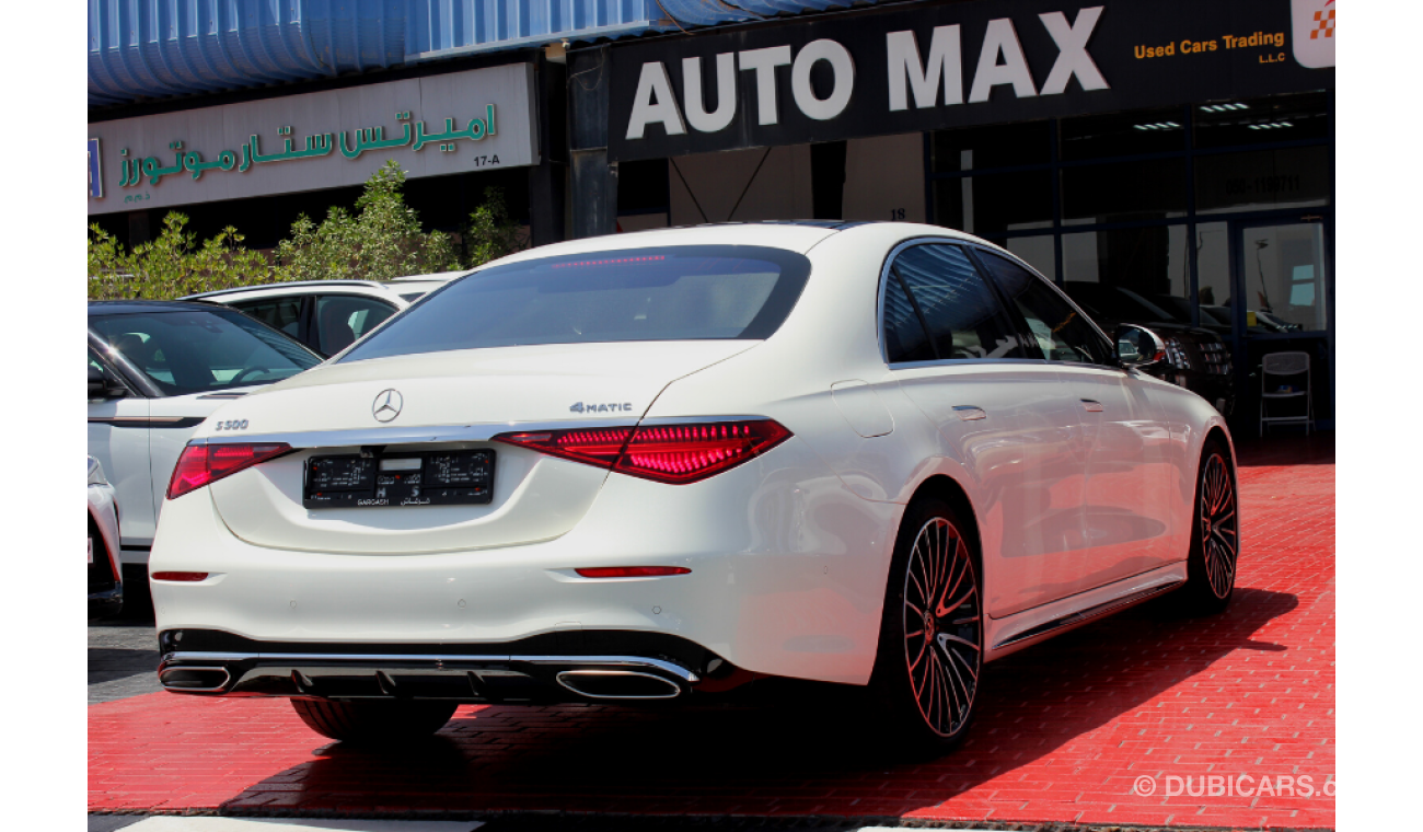 مرسيدس بنز S 500 (2021) V6 GCC, 4DX SYSTEM GCC, 05 YEARS WARRANTY SERVICE CONTRACT FROM LOCAL DEALER