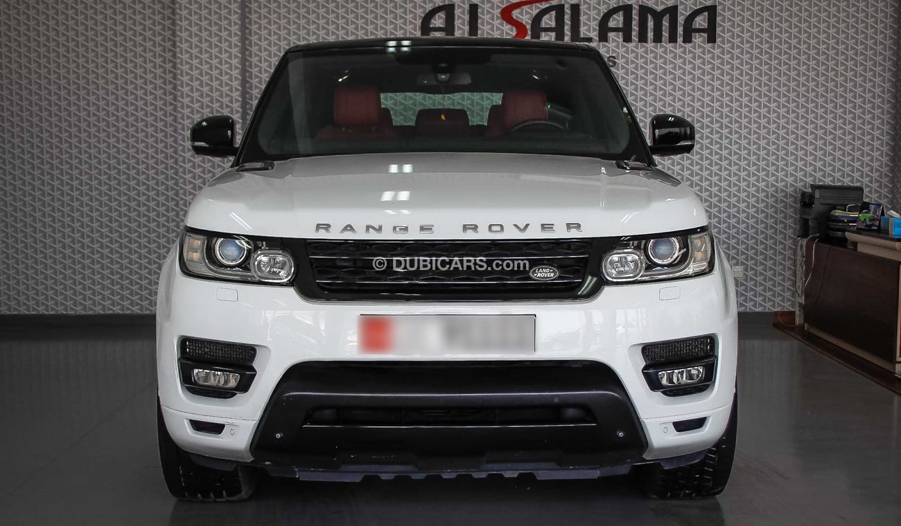 لاند روفر رينج روفر سبورت رنج روفر سبورت V8 2014 من وكالة الطاير  147000 كم لون ابيض و الداخل احمر بدون حوادث او صبغ تحت الضما