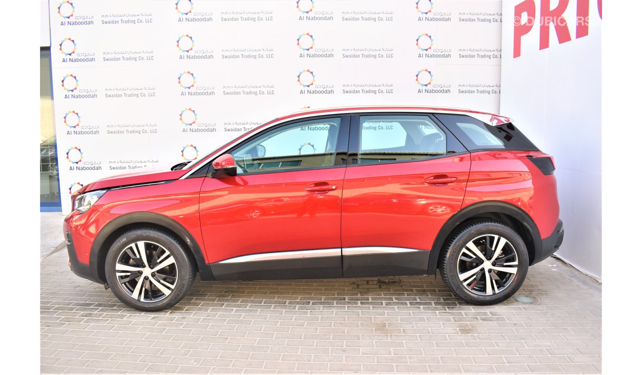 Peugeot 3008 1.6L ALLURE 2019 GCC SPECS AGENCY WARRANTY UP TO 2024 OR 100,000KM